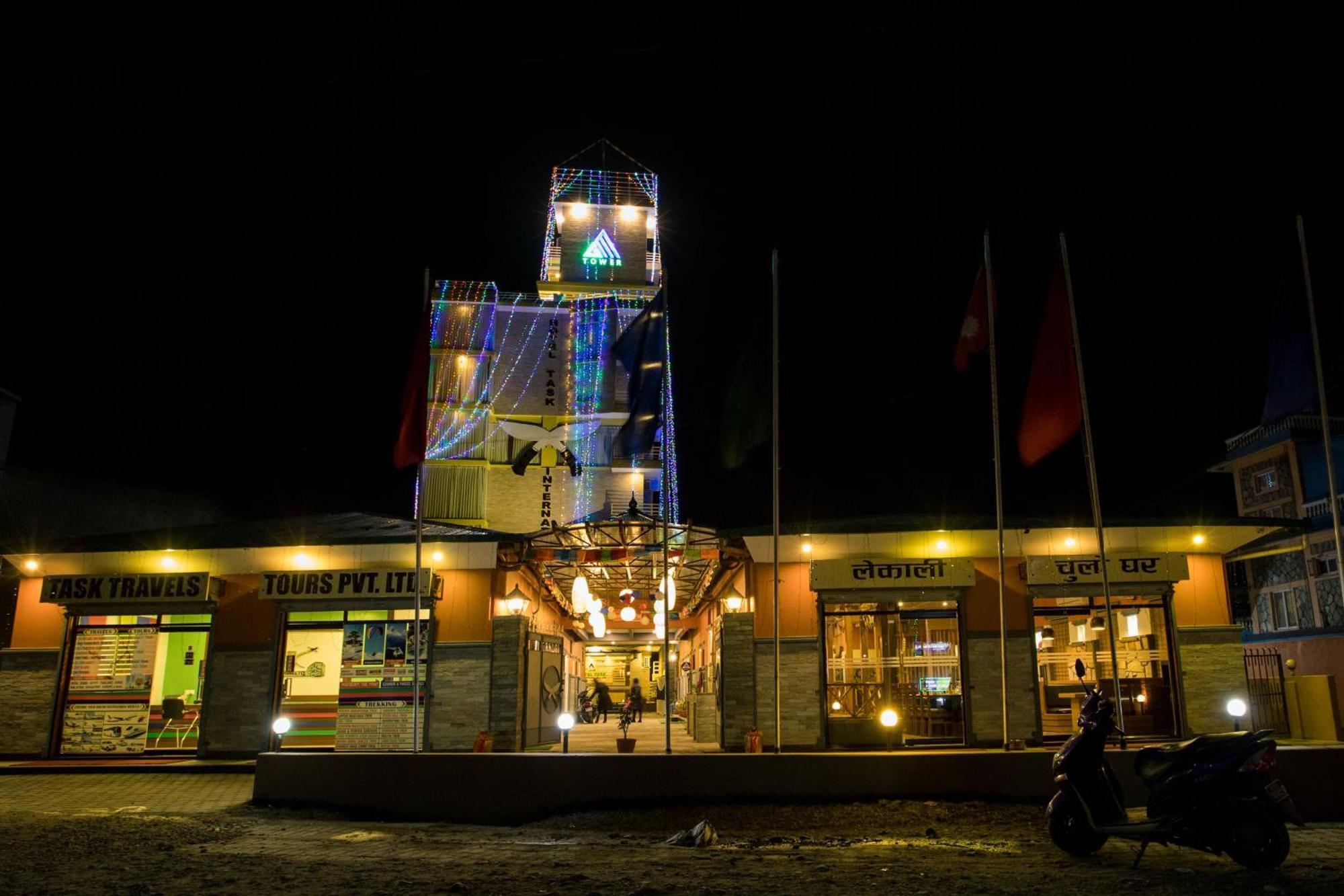 Hotel Task International Pokhara Eksteriør billede