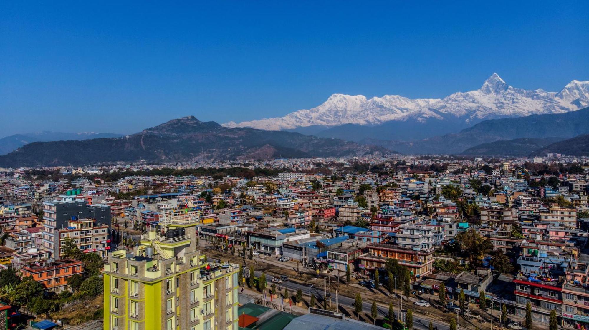 Hotel Task International Pokhara Eksteriør billede