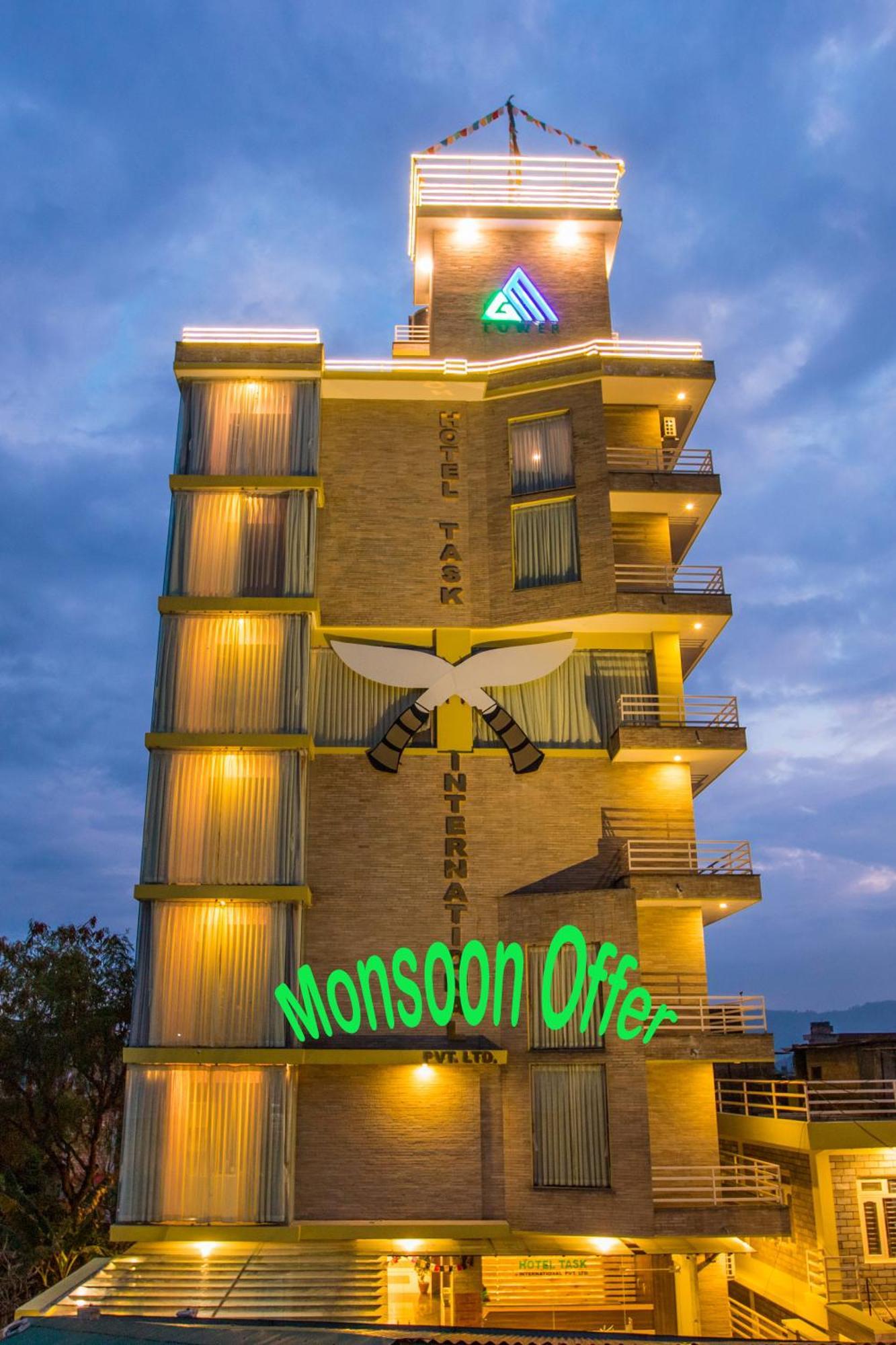 Hotel Task International Pokhara Eksteriør billede